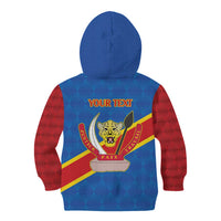 Democratic Republic of the Congo Personalized Kid Hoodie Flag Style - Wonder Print Shop