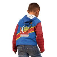 Democratic Republic of the Congo Personalized Kid Hoodie Flag Style - Wonder Print Shop