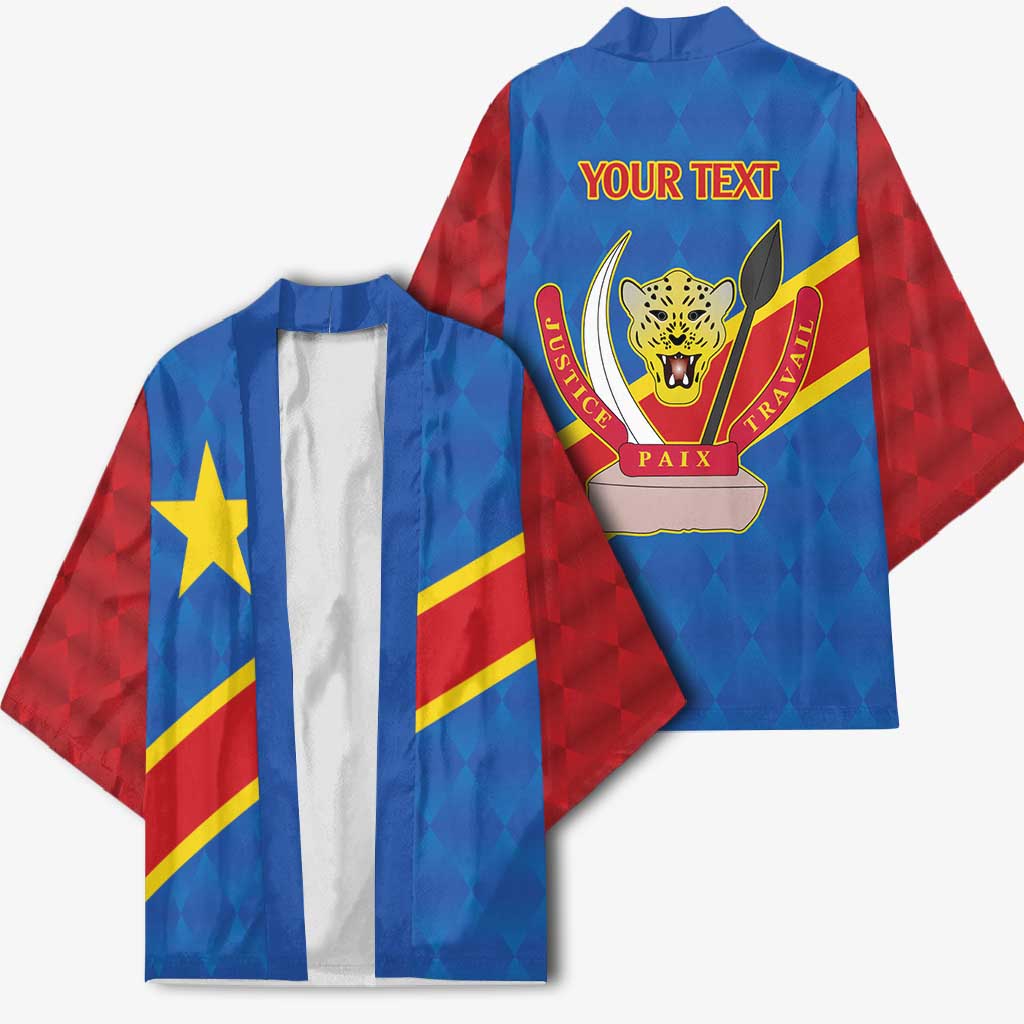 Africa DR of the Congo Personalized Kimono Flag Style