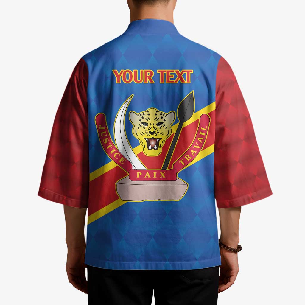 Africa DR of the Congo Personalized Kimono Flag Style