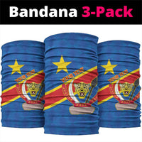 Africa DR of the Congo Personalized Neck Gaiter Flag Style