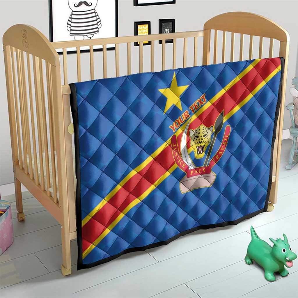 Democratic Republic of the Congo Personalized Quilt Flag Style - Wonder Print Shop