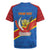 Democratic Republic of the Congo Personalized Rugby Jersey Flag Style - Wonder Print Shop