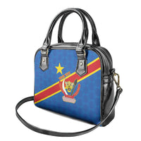 Democratic Republic of the Congo Personalized Shoulder Handbag Flag Style - Wonder Print Shop