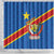 Democratic Republic of the Congo Personalized Shower Curtain Flag Style - Wonder Print Shop