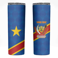 Democratic Republic of the Congo Personalized Skinny Tumbler Flag Style - Wonder Print Shop