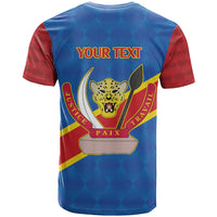 Democratic Republic of the Congo Personalized T Shirt Flag Style - Wonder Print Shop