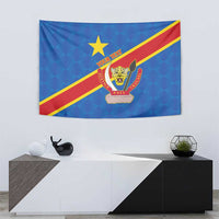 Democratic Republic of the Congo Personalized Tapestry Flag Style - Wonder Print Shop