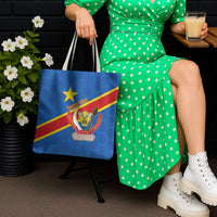 Africa DR of the Congo Personalized Tote Bag Flag Style