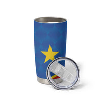 Democratic Republic of the Congo Personalized Tumbler Cup Flag Style - Wonder Print Shop
