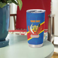 Democratic Republic of the Congo Personalized Tumbler Cup Flag Style - Wonder Print Shop