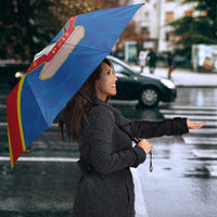 Africa DR of the Congo Personalized Umbrella Flag Style
