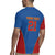 DR Congo Football Custom Rugby Jersey Blue Leopard Skin Pattern - Wonder Print Shop