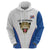 DR Congo Football Custom Hoodie White Leopard Skin Pattern - Wonder Print Shop