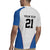 DR Congo Football Custom Rugby Jersey White Leopard Skin Pattern - Wonder Print Shop