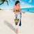 DR Congo Football Custom Sarong White Leopard Skin Pattern - Wonder Print Shop