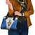 DR Congo Football Custom Shoulder Handbag White Leopard Skin Pattern - Wonder Print Shop