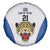 DR Congo Football Custom Spare Tire Cover White Leopard Skin Pattern - Wonder Print Shop