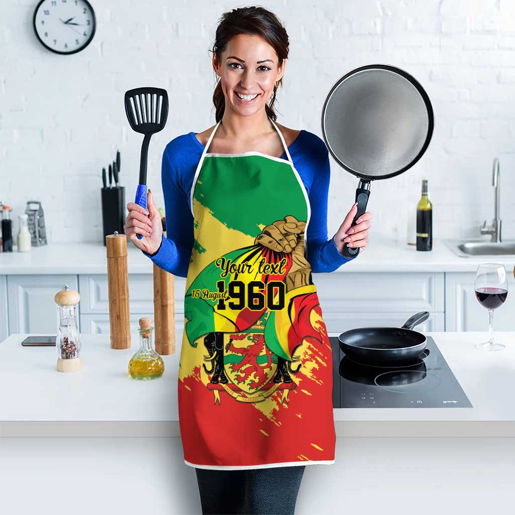 Republic of The Congo Independence Day Personalized Apron Congo-Brazzaville Since 1960