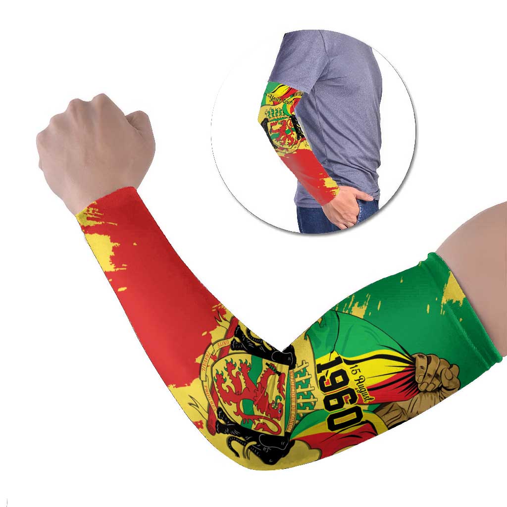 Republic of The Congo Independence Day Personalized Arm Sleeves Congo-Brazzaville Since 1960