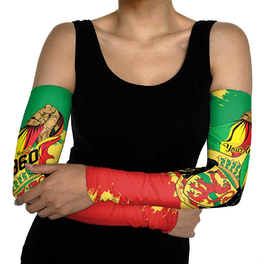 Republic of The Congo Independence Day Personalized Arm Sleeves Congo-Brazzaville Since 1960