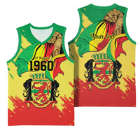 Republic of The Congo Independence Day Personalized Basketball Jersey Congo-Brazzaville Since 1960