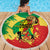 Republic of The Congo Independence Day Personalized Beach Blanket Congo-Brazzaville Since 1960 - Wonder Print Shop