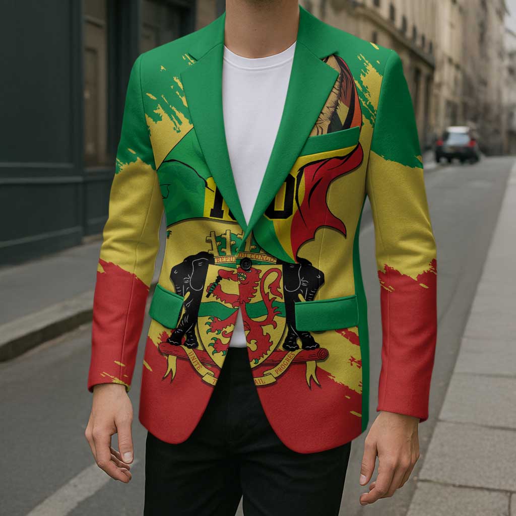 Republic of The Congo Independence Day Personalized Blazer Congo-Brazzaville Since 1960
