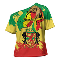 Republic of The Congo Independence Day Personalized Cross Shoulder Shirt Congo-Brazzaville Since 1960