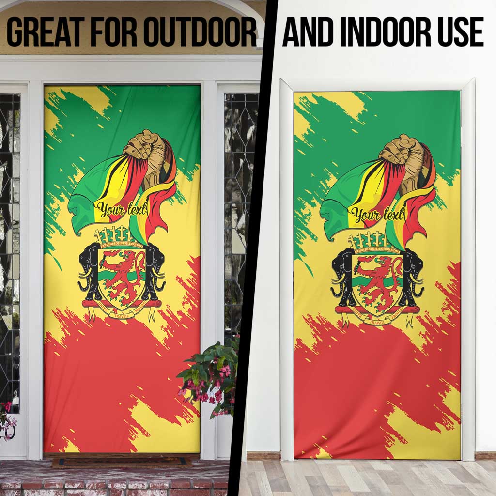 Republic of The Congo Independence Day Personalized Door Cover Congo-Brazzaville Since 1960