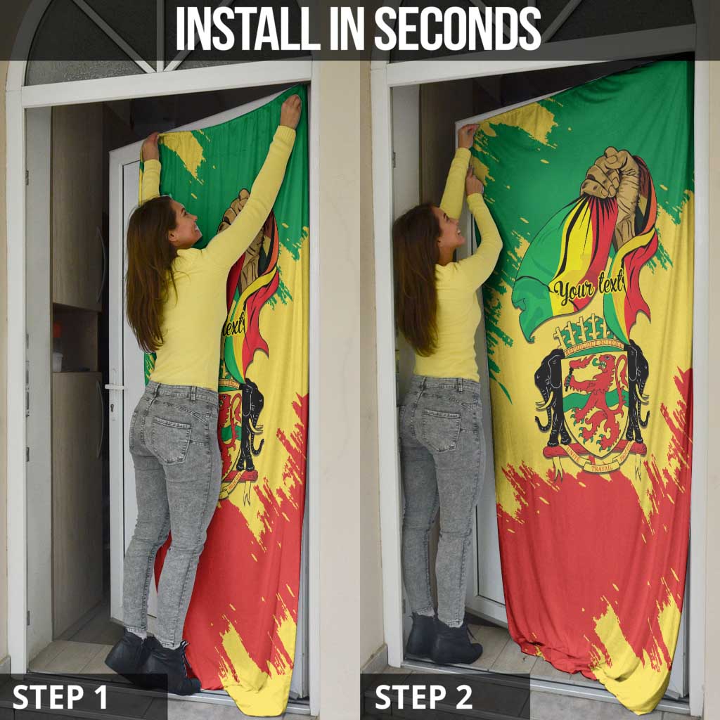Republic of The Congo Independence Day Personalized Door Cover Congo-Brazzaville Since 1960