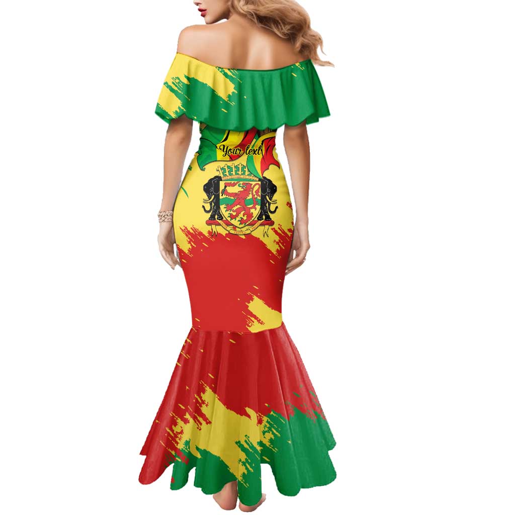 Republic of The Congo Independence Day Personalized Family Matching Mermaid Dress and Hawaiian Shirt Congo-Brazzaville Since 1960 - Wonder Print Shop