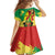 Republic of The Congo Independence Day Personalized Family Matching Off The Shoulder Long Sleeve Dress and Hawaiian Shirt Congo-Brazzaville Since 1960 - Wonder Print Shop