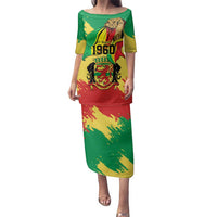 Republic of The Congo Independence Day Personalized Family Matching Puletasi and Hawaiian Shirt Congo-Brazzaville Since 1960 - Wonder Print Shop