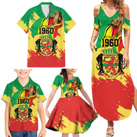 Republic of The Congo Independence Day Personalized Family Matching Summer Maxi Dress and Hawaiian Shirt Congo-Brazzaville Since 1960 - Wonder Print Shop