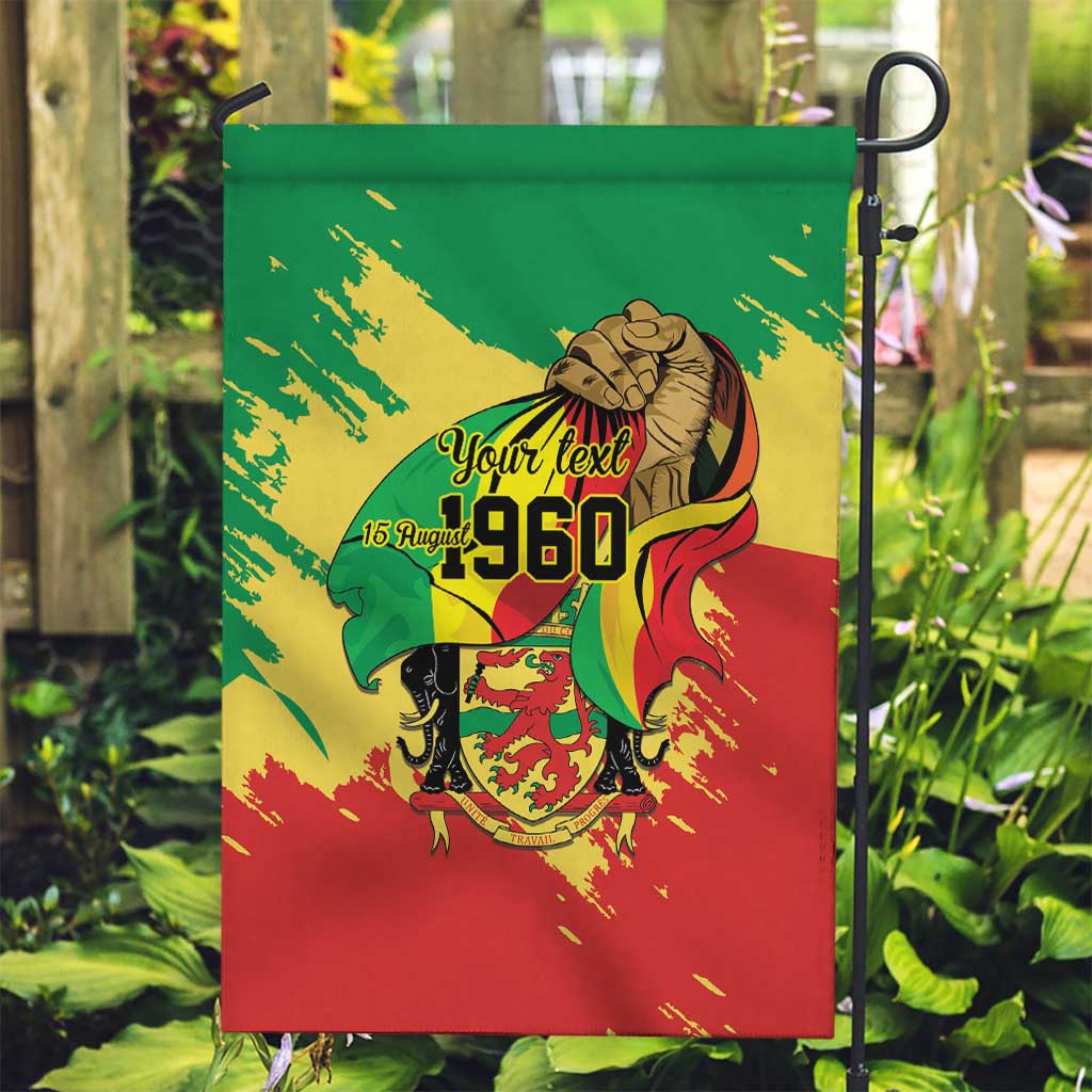 Republic of The Congo Independence Day Personalized Garden Flag Congo-Brazzaville Since 1960 - Wonder Print Shop