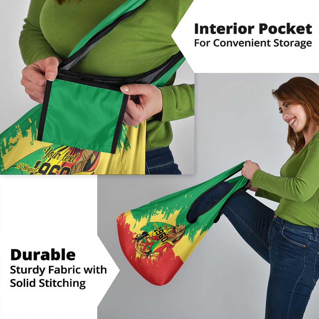 Republic of The Congo Independence Day Personalized Grocery Bag Congo-Brazzaville Since 1960 - Wonder Print Shop