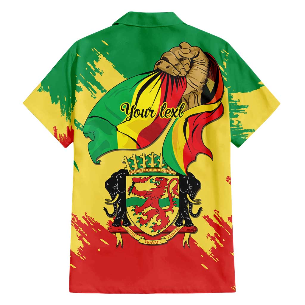 Republic of The Congo Independence Day Personalized Hawaiian Shirt Congo-Brazzaville Since 1960 - Wonder Print Shop