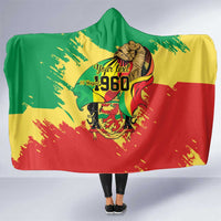 Republic of The Congo Independence Day Personalized Hooded Blanket Congo-Brazzaville Since 1960 - Wonder Print Shop