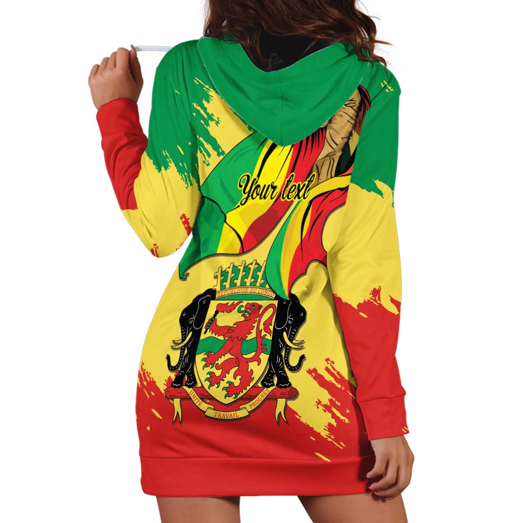 Republic of The Congo Independence Day Personalized Hoodie Dress Congo-Brazzaville Since 1960 - Wonder Print Shop