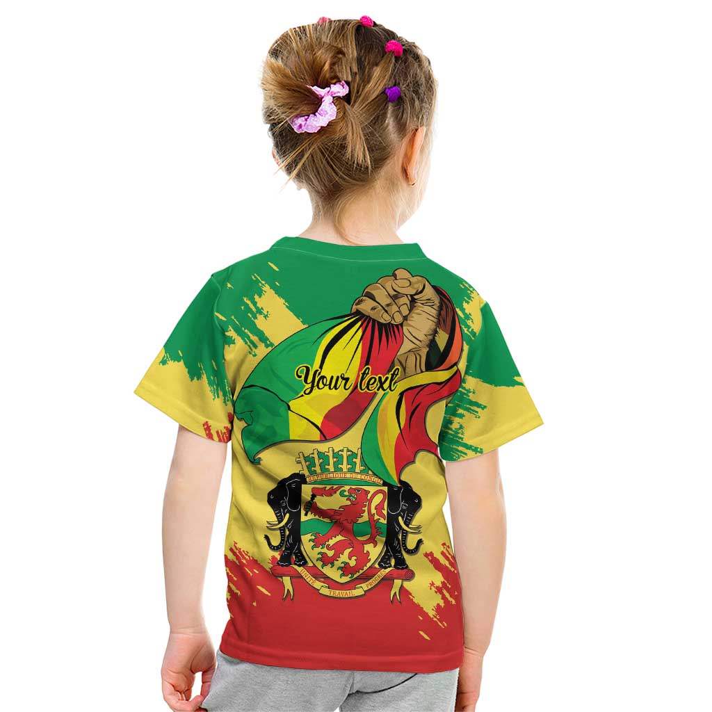 Republic of The Congo Independence Day Personalized Kid T Shirt Congo-Brazzaville Since 1960 - Wonder Print Shop