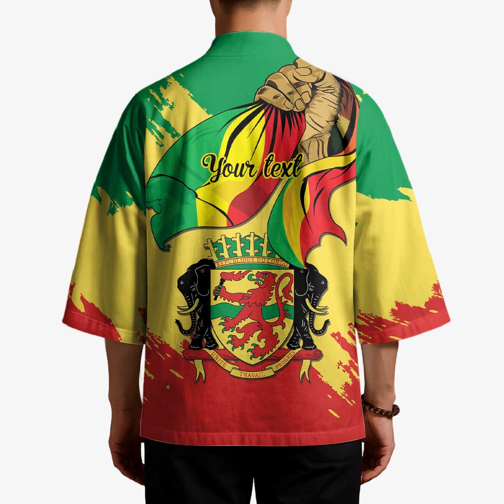 Republic of The Congo Independence Day Personalized Kimono Congo-Brazzaville Since 1960