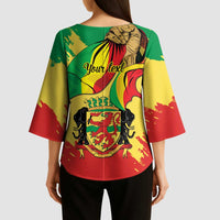 Republic of The Congo Independence Day Personalized Kimono Sleeve Blouse Congo-Brazzaville Since 1960