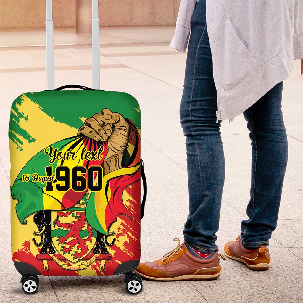 Republic of The Congo Independence Day Personalized Luggage Cover Congo-Brazzaville Since 1960 - Wonder Print Shop