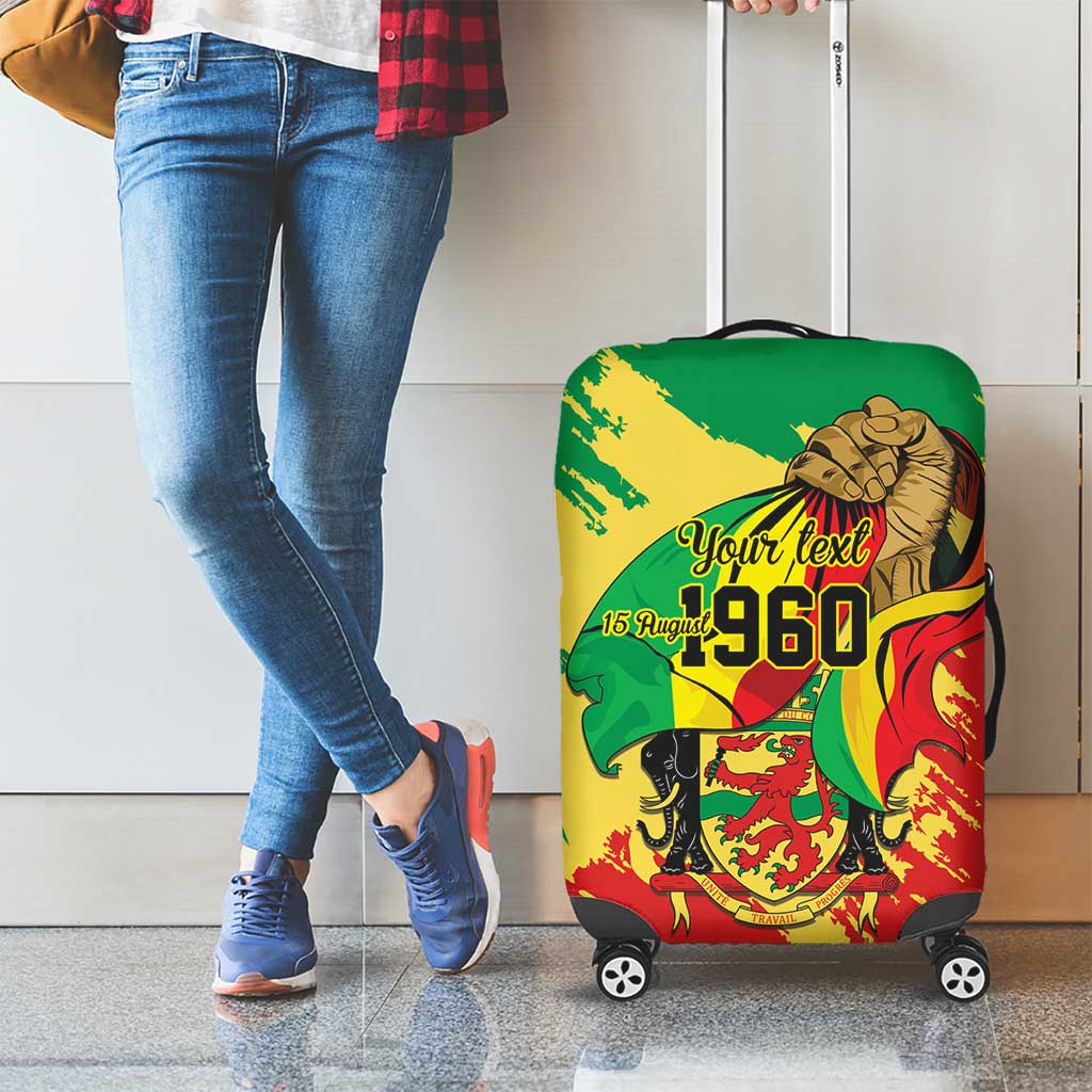 Republic of The Congo Independence Day Personalized Luggage Cover Congo-Brazzaville Since 1960 - Wonder Print Shop