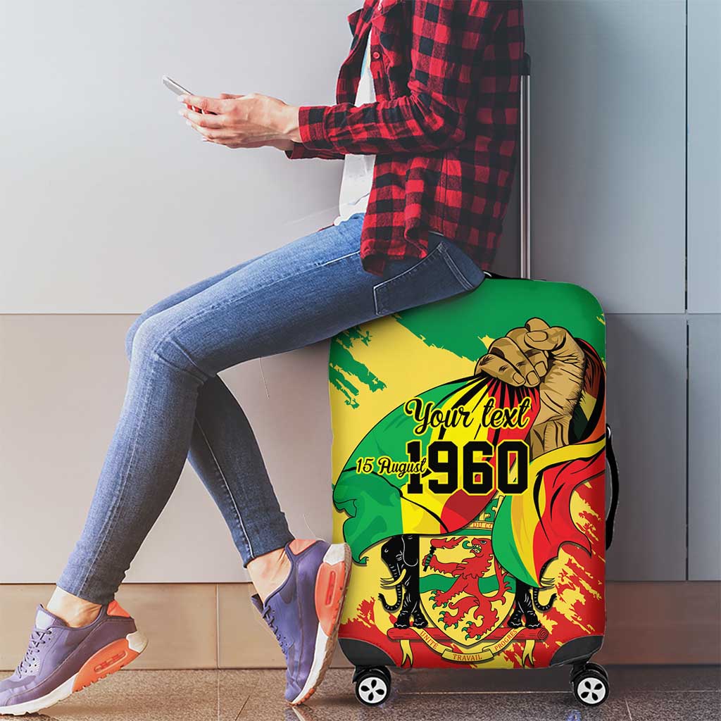 Republic of The Congo Independence Day Personalized Luggage Cover Congo-Brazzaville Since 1960 - Wonder Print Shop