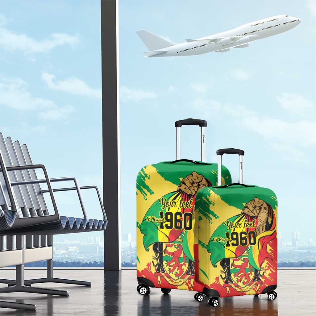 Republic of The Congo Independence Day Personalized Luggage Cover Congo-Brazzaville Since 1960 - Wonder Print Shop