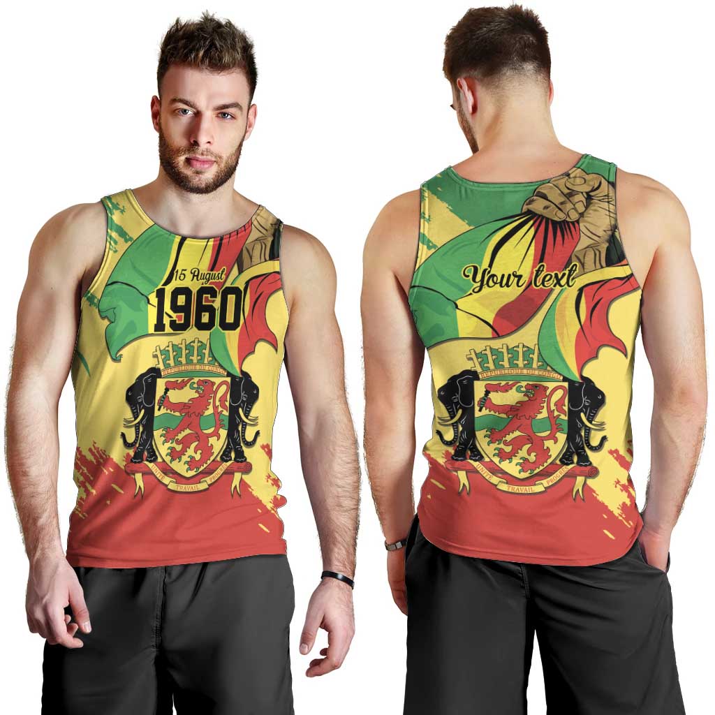 Republic of The Congo Independence Day Personalized Men Tank Top Congo-Brazzaville Since 1960 - Wonder Print Shop