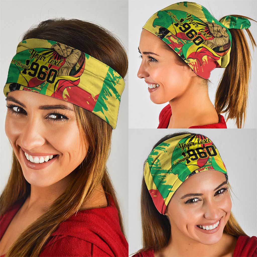 Republic of The Congo Independence Day Personalized Neck Gaiter Congo-Brazzaville Since 1960