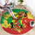 Republic of The Congo Independence Day Personalized Round Carpet Congo-Brazzaville Since 1960 - Wonder Print Shop